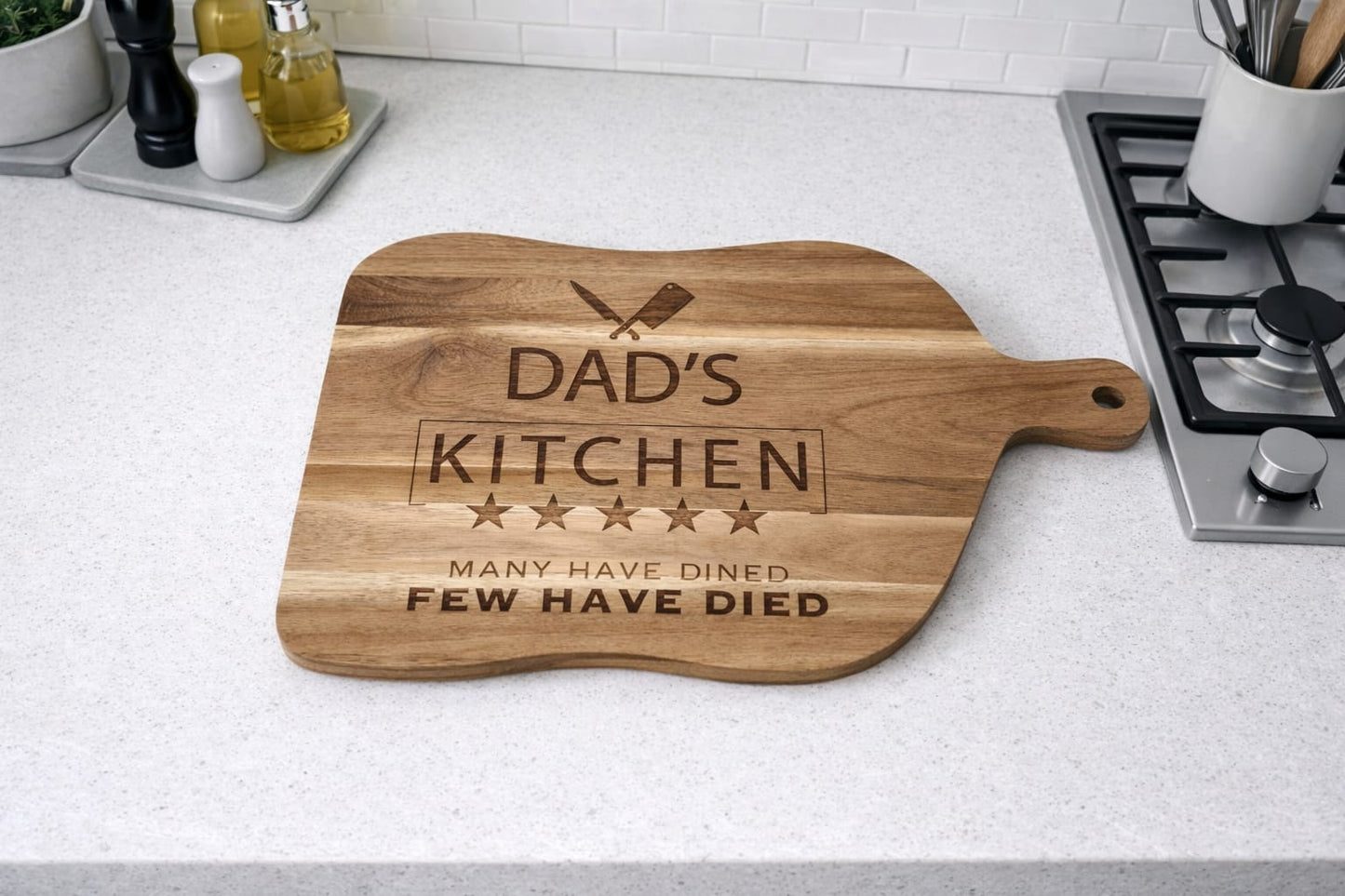 Dad's Kitchen Chopping Board