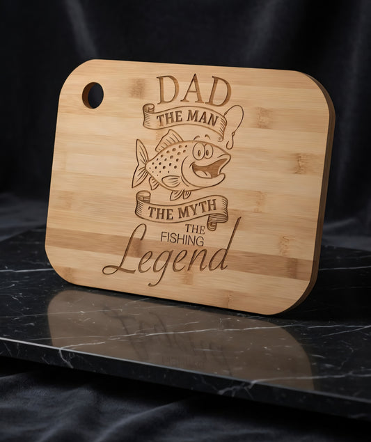 Dad Legend Chopping Board